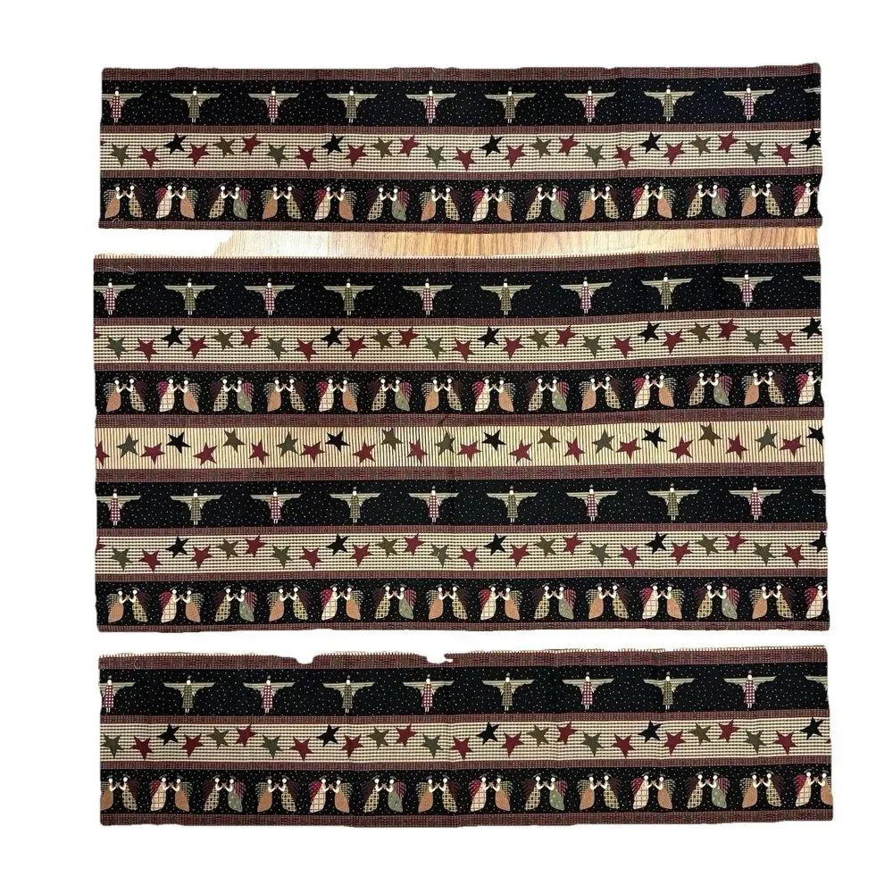 Vtg Moda ANGEL Stripe Cotton Fabric Quilt Bundle Moda Barmmock & Patak Xmas